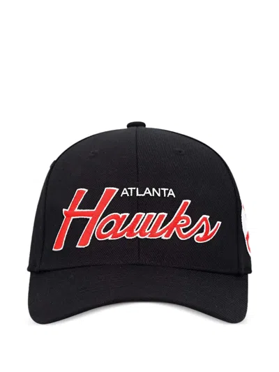 Mitchell & Ness Team Script 2.0 Snapback Cap In Black