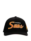 Mitchell & Ness Team Script 2.0 Snapback Cap In Burgundy