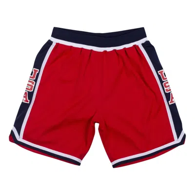 Mitchell & Ness Team Usa 1984 Shorts 'red' In White