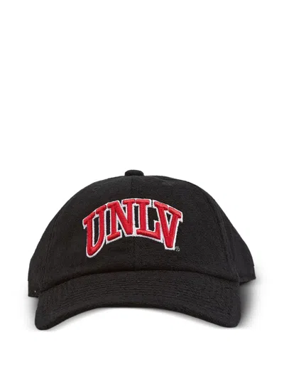 Mitchell & Ness Terry Cloth Strapback Cap In Black