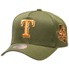 Mitchell & Ness Texas Rangers  Rangers Neon Pop Pro Pinch Cap In Green
