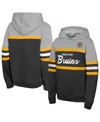 Mitchell & Ness Toddler Black Boston Bruins Head Coach Hoodie In Black