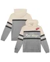 Mitchell & Ness Toddler Black Detroit Red Wings Head Coach Hoodie In Gray