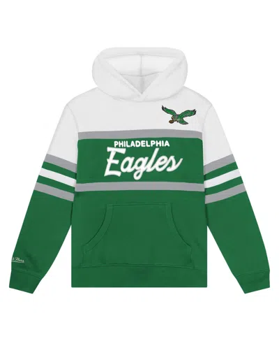 Mitchell & Ness Babies' Toddler Kelly Green Philadelphia Eagles Head Coach Hoodie