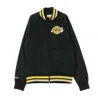 Mitchell & Ness Top Prospect Loslak Men's Jacket In Black/original Team Colors