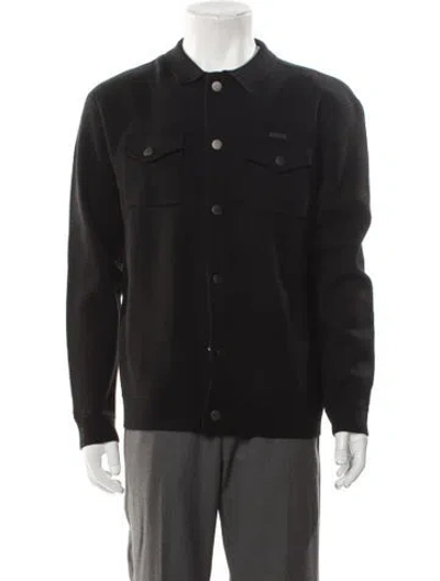 Pre-owned Mitchell & Ness Trucker Jacket In Black