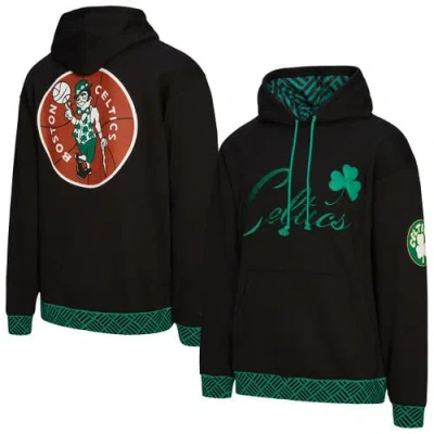 Mitchell & Ness Unisex  Black Boston Celtics Vintage Heavyweight Hoodie