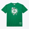 Mitchell & Ness Unisex   Kelly Green Boston Celtics Hardwood Classics Arch T-shirt In Green