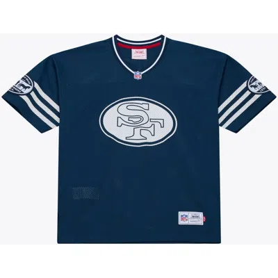 Mitchell & Ness Unisex  X Levi's Jerry Rice Navy San Francisco 49ers Legacy Jersey In Blue