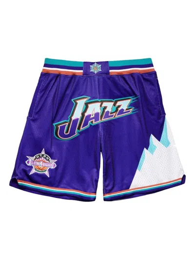 Mitchell & Ness Utah Jazz 1996-1997 90s Shorts In Blue