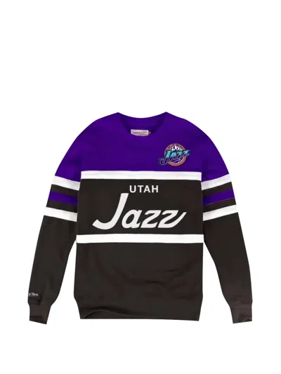 Mitchell & Ness Utah Jazz Head Coach Sweatshirt In Multi