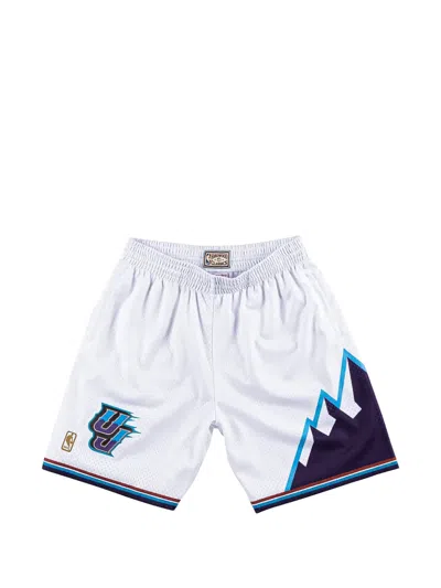 Mitchell & Ness Utah Jazz Shorts In White