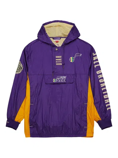 Mitchell & Ness Utah Jazz Team Og 2.0 Hoodie In Purple