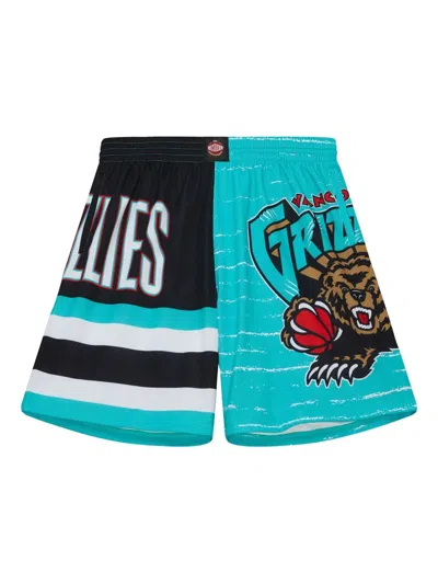 Mitchell & Ness Vancouver Grizzlies Hardwood Classics Jumbotron 3.0 Shorts In Green