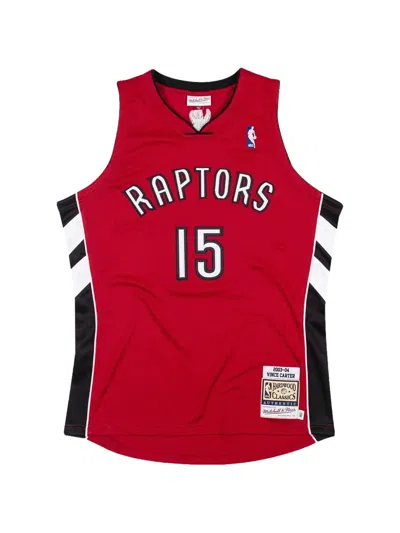 Mitchell & Ness Vince Carter Toronto Raptors 2003-04 Jersey In Red