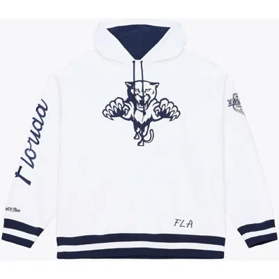 Mitchell & Ness White Florida Panthers Arctic Fleece Hoodie