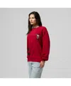 Mitchell & Ness Women's Crimson Alabama Crimson Tide Multi-hit Sweatshirt In Multi