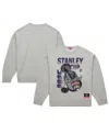 Mitchell & Ness Women's Heather Gray Florida Panthers 2025 Stanley Cup Champions Pullover Sweatshirt