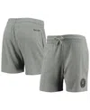 Mitchell & Ness Women's  Heathered Gray Inter Miami Cf Logo Shorts In Heathered Gray