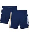 Mitchell & Ness Women's  Navy Houston Astros Biker Shorts In Navy