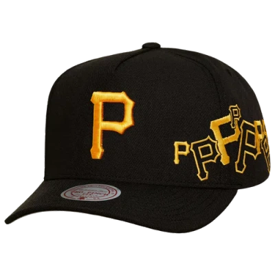 Mitchell & Ness Womens Pittsburgh Pirates Pirates Sideshow Pro Pinch Cap In Black