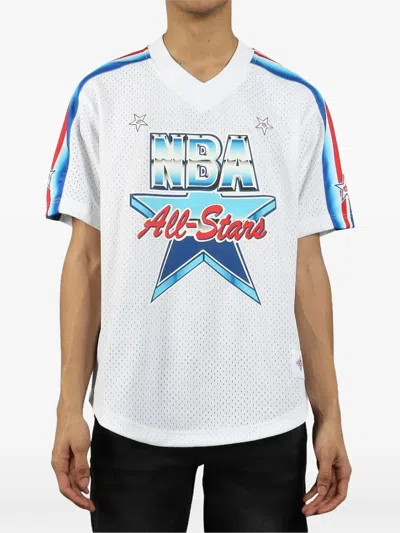 Mitchell & Ness X All-star Game Mesh Jersey In White