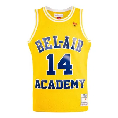 Mitchell & Ness X Bel-air Home Jersey 'smith 14' In Yellow