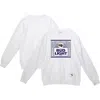 Mitchell & Ness X Bud Light White Baltimore Ravens The Crest Pullover Sweatshirt In White