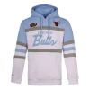 Mitchell & Ness X Chicago Bulls Head Coach Pullover Hoodie 'blue White'
