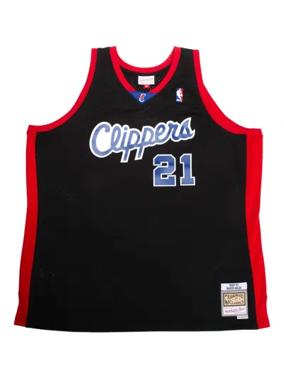 Mitchell & Ness X Clippers Logo-print Vest In Black