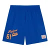 Mitchell & Ness X Fred Segal Highland Park Shorts 'blue'