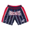 Mitchell & Ness X Just Don Hardwood Classics Shirts 'houston Rockets' In Blue