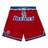 Mitchell & Ness X Just Don Hardwood Classics Shorts 'washington Bullets 1993' In Red