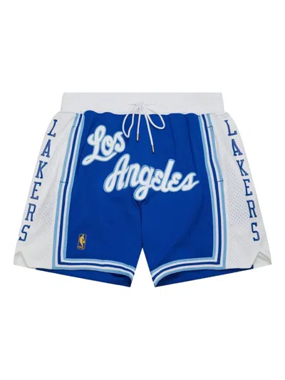 Mitchell & Ness X Just Don Los Angeles Lakers 1996-97 Shorts In White