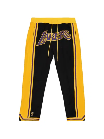 Mitchell & Ness X Just Don Los Angeles Lakers Track Pants In Black