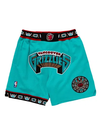 Mitchell & Ness X Just Don Nba Vancouver Grizzlies 1995-1996 Authentic Shorts In Blue