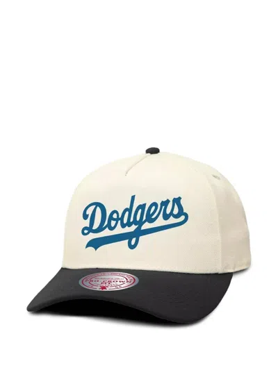 Mitchell & Ness X Los Angeles Dodgers Baseball Snapback Cap In Neutral