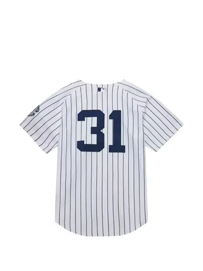 Mitchell & Ness X Mlb 2014 New York Yankees Ichiro Suzuki Home Jersey Shirt In White