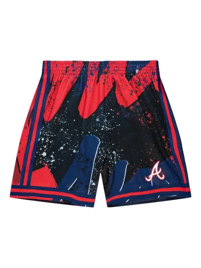 Mitchell & Ness X Mlb Atlanta Braves Hyper Hoops Shorts