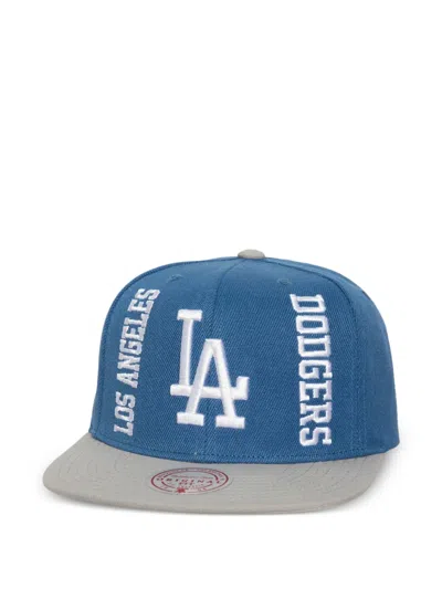 Mitchell & Ness X Mlb Banners Up Los Angeles Dodgers Snapback Cap In Blue