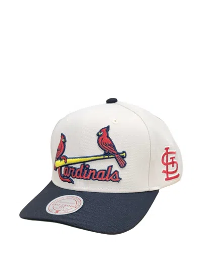 Mitchell & Ness X Mlb Cardinal Embroidered Pro Baseball Cap In Green