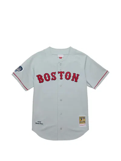 Mitchell & Ness X Mlb David Ortiz 2004 Boston Red Sox Shirt In Blue