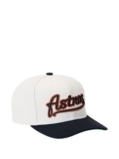 Mitchell & Ness X Mlb Houston Astros Embroidered Baseball Cap In Red