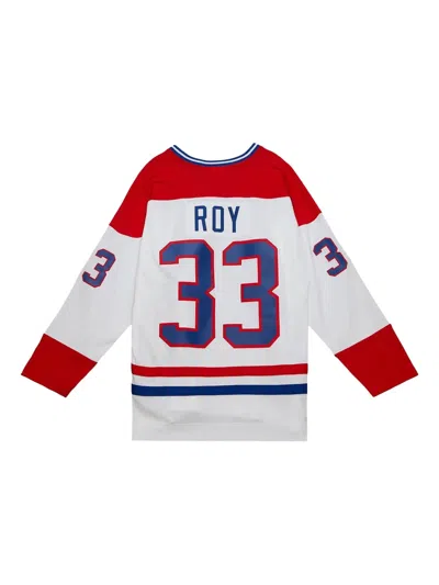 Mitchell & Ness X Montreal Canadiens 1992 Patrick Roy T-shirt In Animal Print