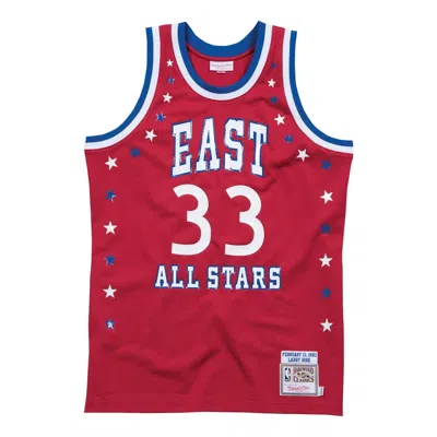 Mitchell & Ness X Nba 1983 All Star East Jerseys 'larry Bird 33' In Red