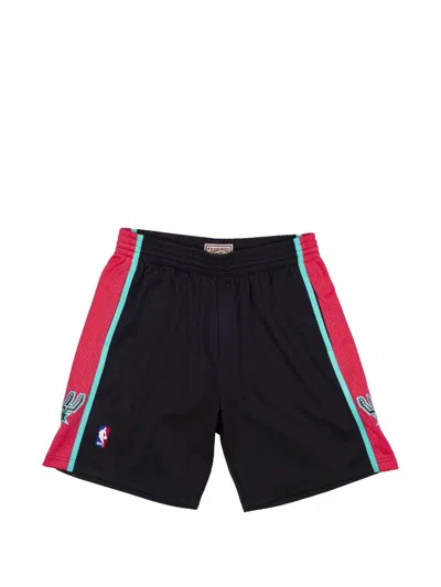 Mitchell & Ness X Nba 1998 San Antonio Spurs Shorts In Black