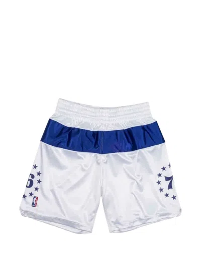 Mitchell & Ness X Nba 2003 Philadelphia 76ers Shorts In White