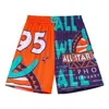Mitchell & Ness X Nba All Star 1995 Jumbotron 3.0 Shorts 'orange Purple' In Multi