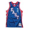 Mitchell & Ness Men's Basketball Tank Top Nba Dark Jersey All Star 2004 No 3 Allen Iverson Team East Royal In Blue