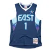 Mitchell & Ness X Nba All-star East 2009 Swingman Jersey 'allen Iverson 3' In Blue